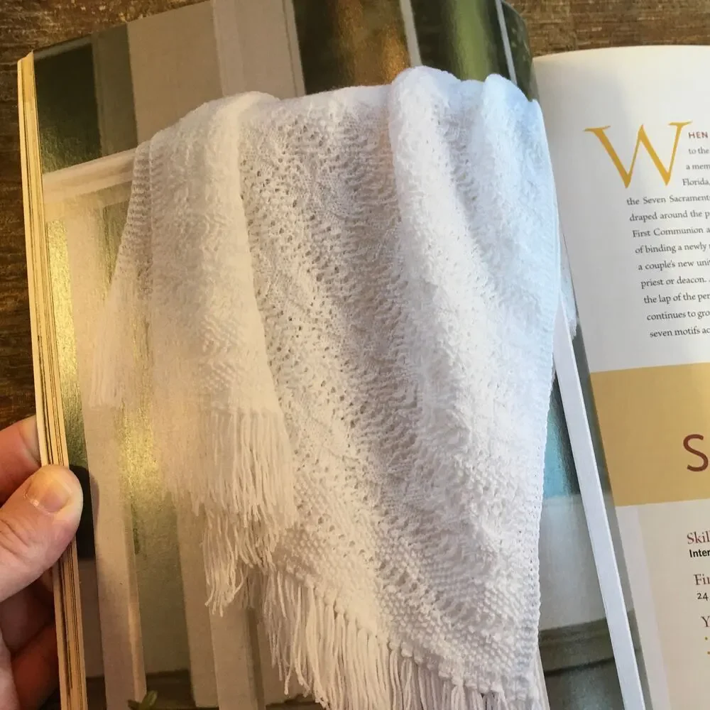 Prayer Shawl Companion: 38 Knit Designs Hardcover Book Patterns Wrap Stole Warm